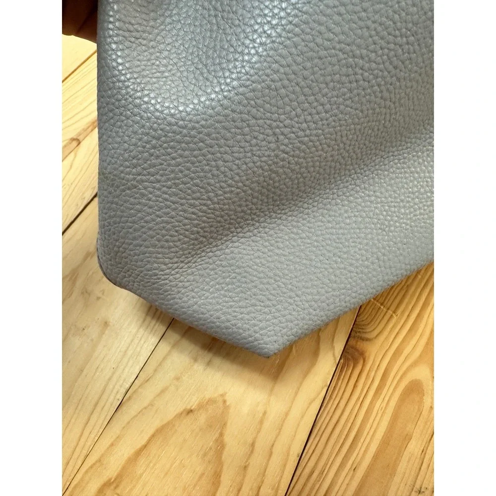 Kate Spade Satchel Crossbody Pebble Leather Bow Detail Gray Handbag‎